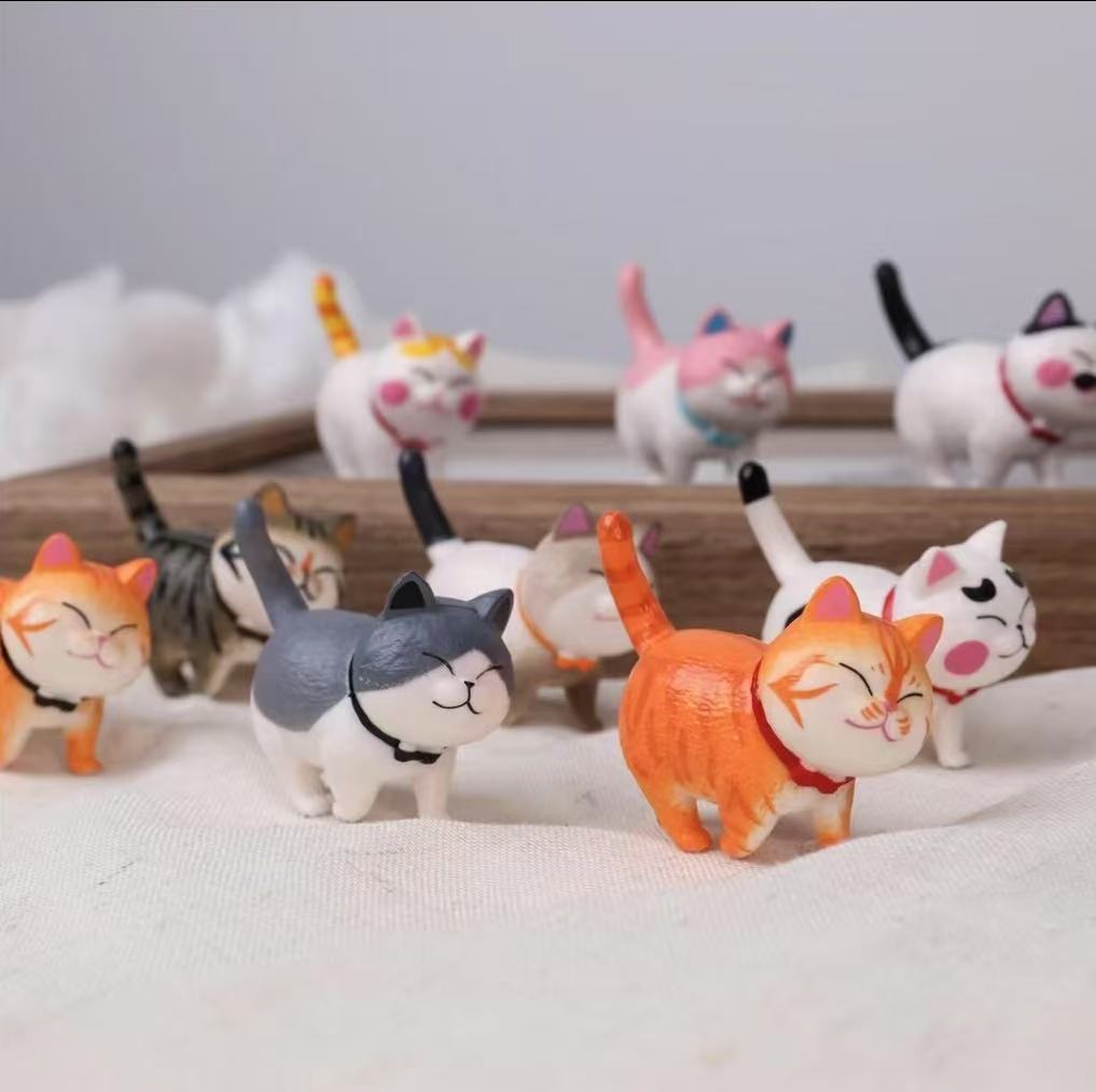 【nine-square grid】Bowknot Cat Blind Bag